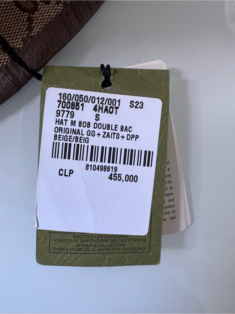 Gucci Reversible Monogram Bucket Hat - Picture 6 of 7